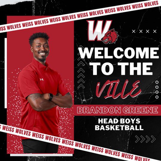 🚨 Big Announcement! 🚨 We're excited to welcome @Coach_BGreene as the new head coach of our boys' basketball team! Coach Greene will do great things with this program. Let’s get ready for an incredible season ahead! 🏀🐺💪 #ADifferentBreed🐺 x #WEissDifferent🐺