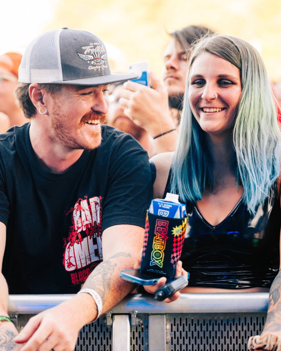 . @BeatboxBevs  is bringing their delicious party punch to fuel all your So What?! activities — See you at Panther Island Pavilion 🤘🖤