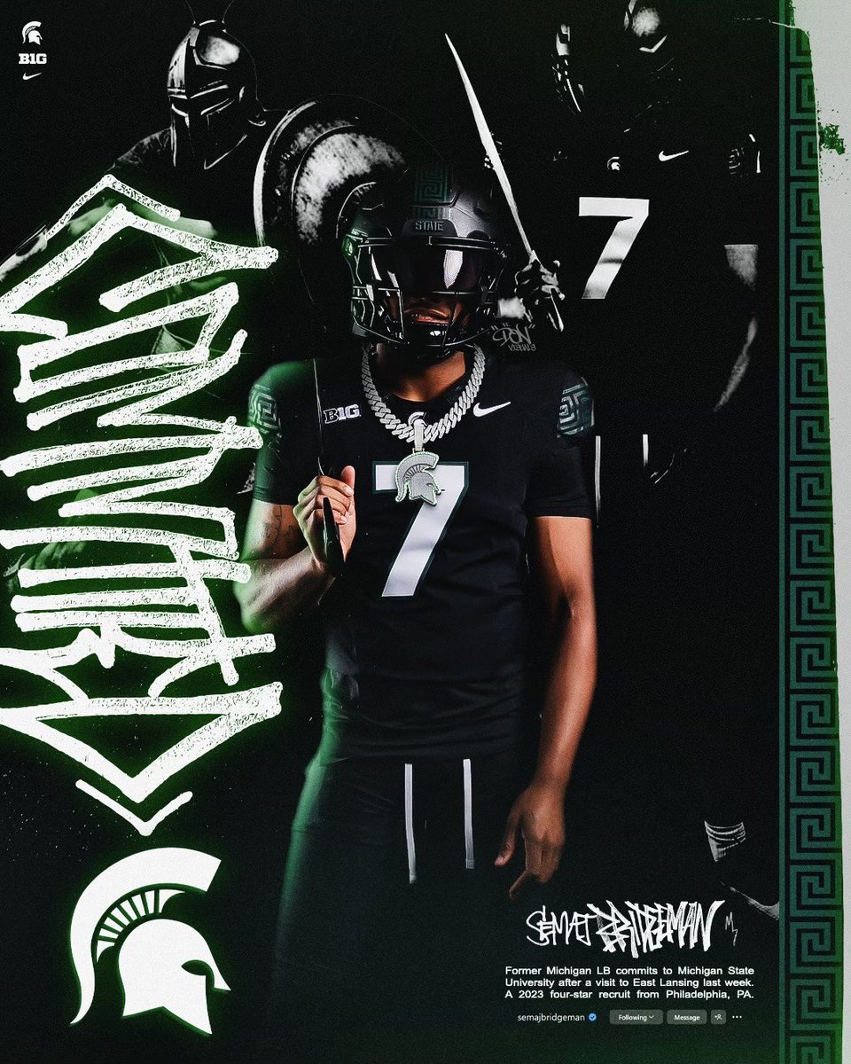 SemajBridgeman7's tweet image. #GoGreen🟢⚪️