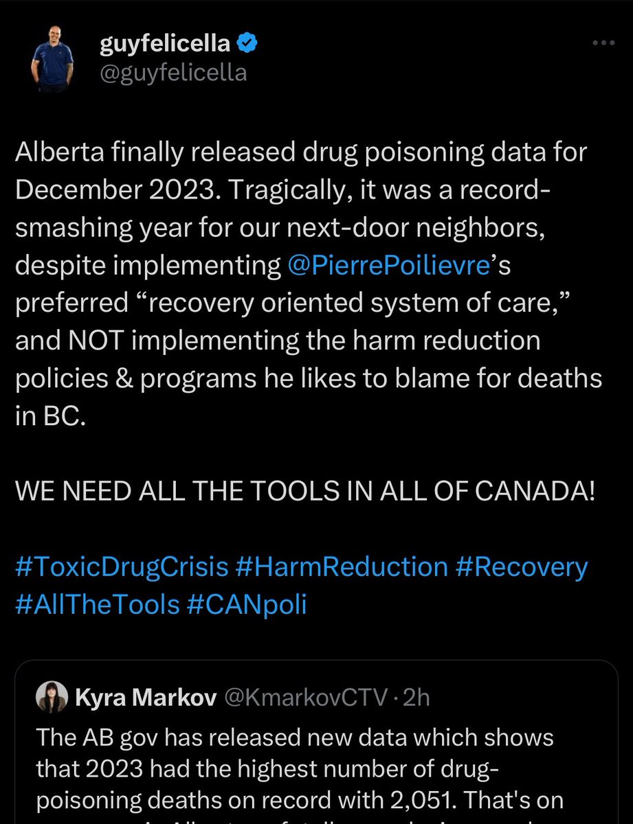 This tweet is sickening. And B.C. had the most deaths ever too. And this isn't a policy competition. And this isn't the death olympics. And they were people, not numbers. And numbers numb.