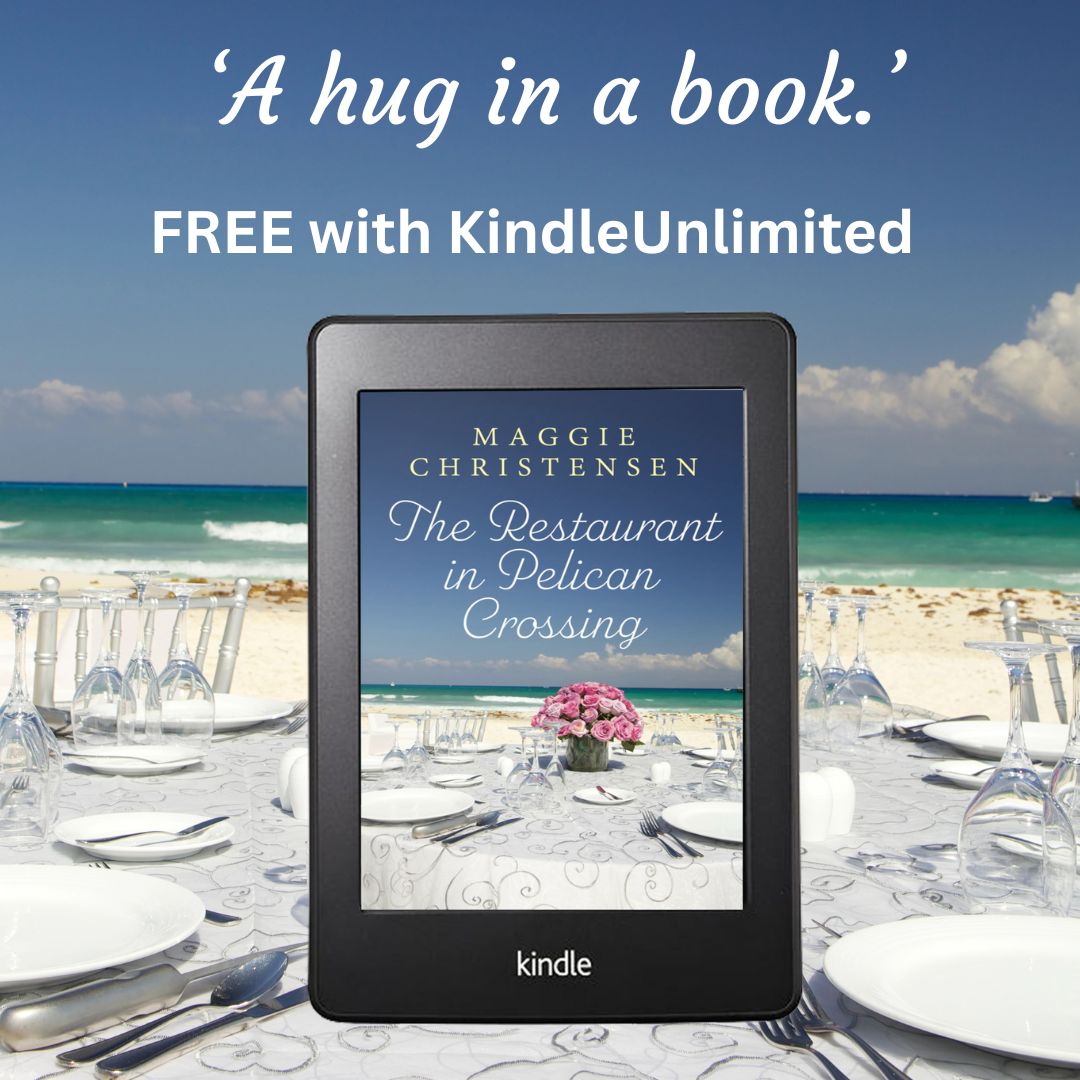 'Maggie Christensen is a terrific storyteller who immediately pulls her readers into her story and with The Restaurant in Pelican Crossing has written a wonderful story that will keep them engrossed till the end.' Reviewer mybook.to/RestaurantinPC #romancebooks #secondchances