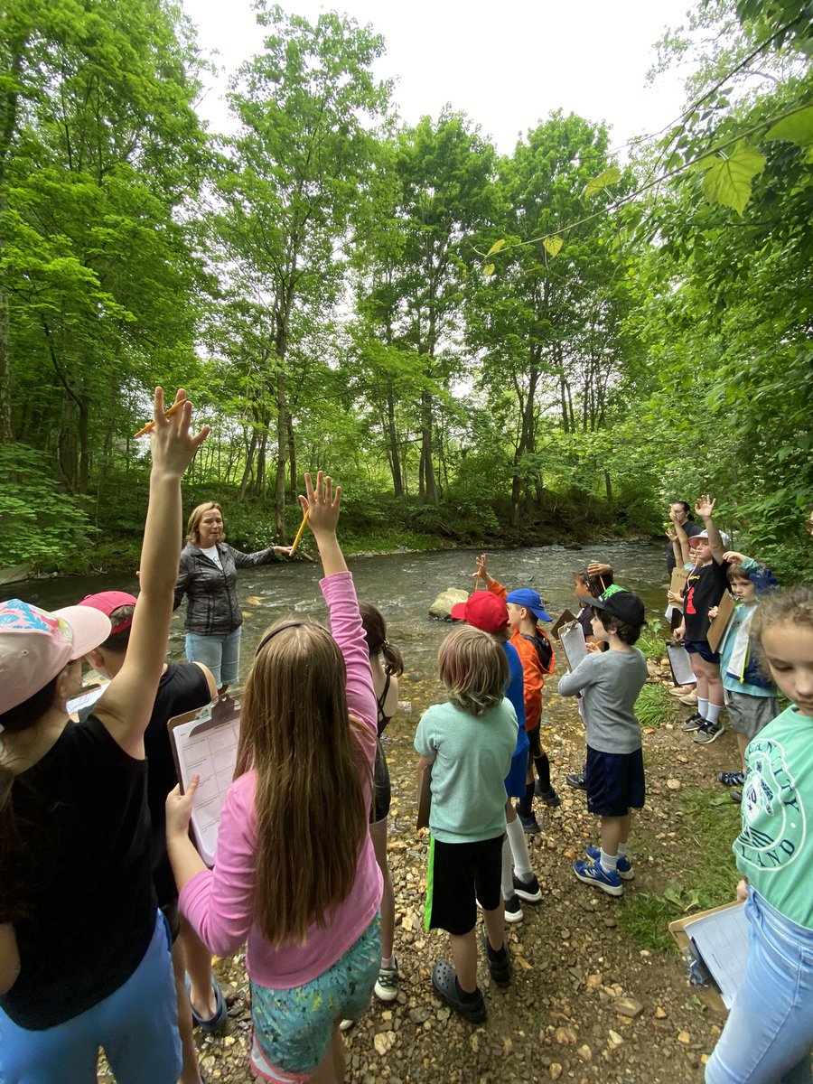 MaryBoydFCPS's tweet photo. One of the best parts of Myersville’s annual trout release is the retired staff who come back every year to help make the day a success! @FCPSMaryland https://t.co/PgiwK33WEn