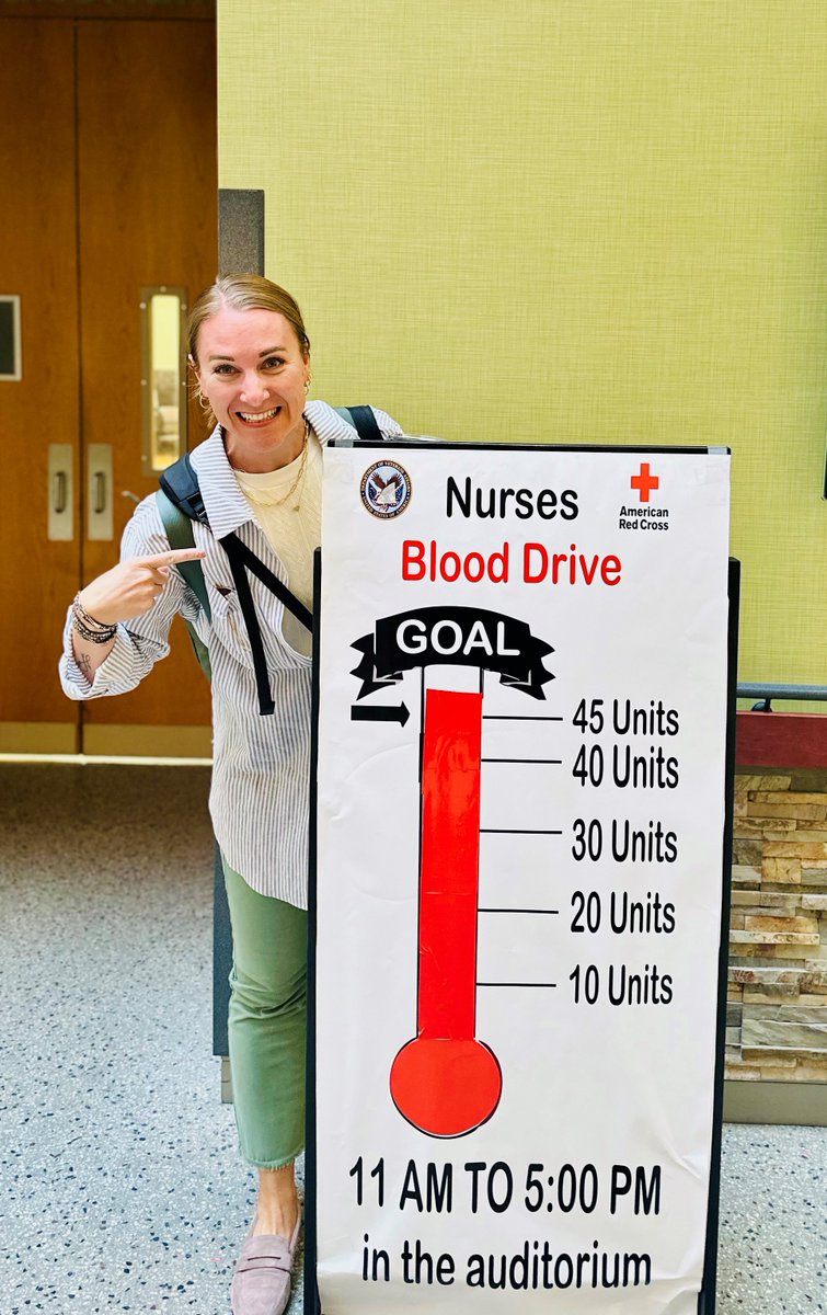 According to the @RedCross every blood donation can save up to 3 lives! Donation and altruism are built into the foundational values of nursing – so it shouldn’t surprise anyone that @VAMinneapolis nurses rolled up their sleeves to give the gift of blood – 46 units worth!