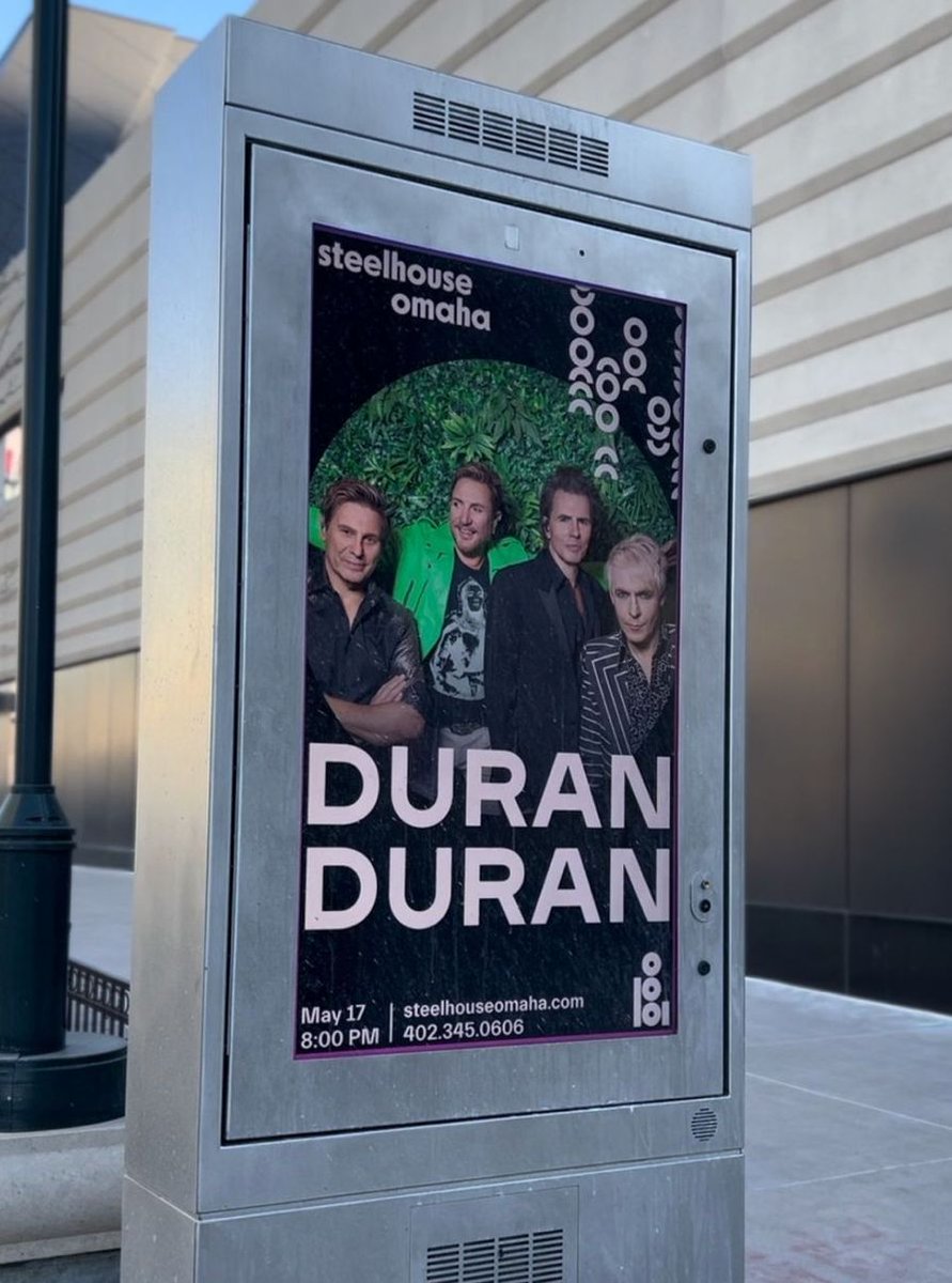 Happy first birthday, @SteelhouseOmaha ! Let's celebrate with a Duran Duran ROLL CALL! #duranlive