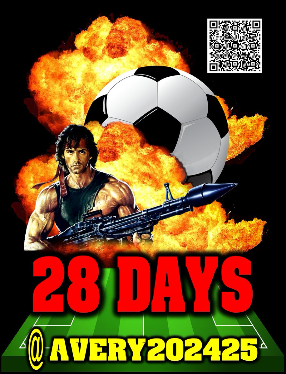 'Nothing is over, Nothing' well we're sorry John but our pre-trial registration period ends soon, player's need to pre-register (scan the QR code) for our trials taking place on June 15
#AveryFC #preseason #grassrootsfootball #trials #Oldbury #Rambo