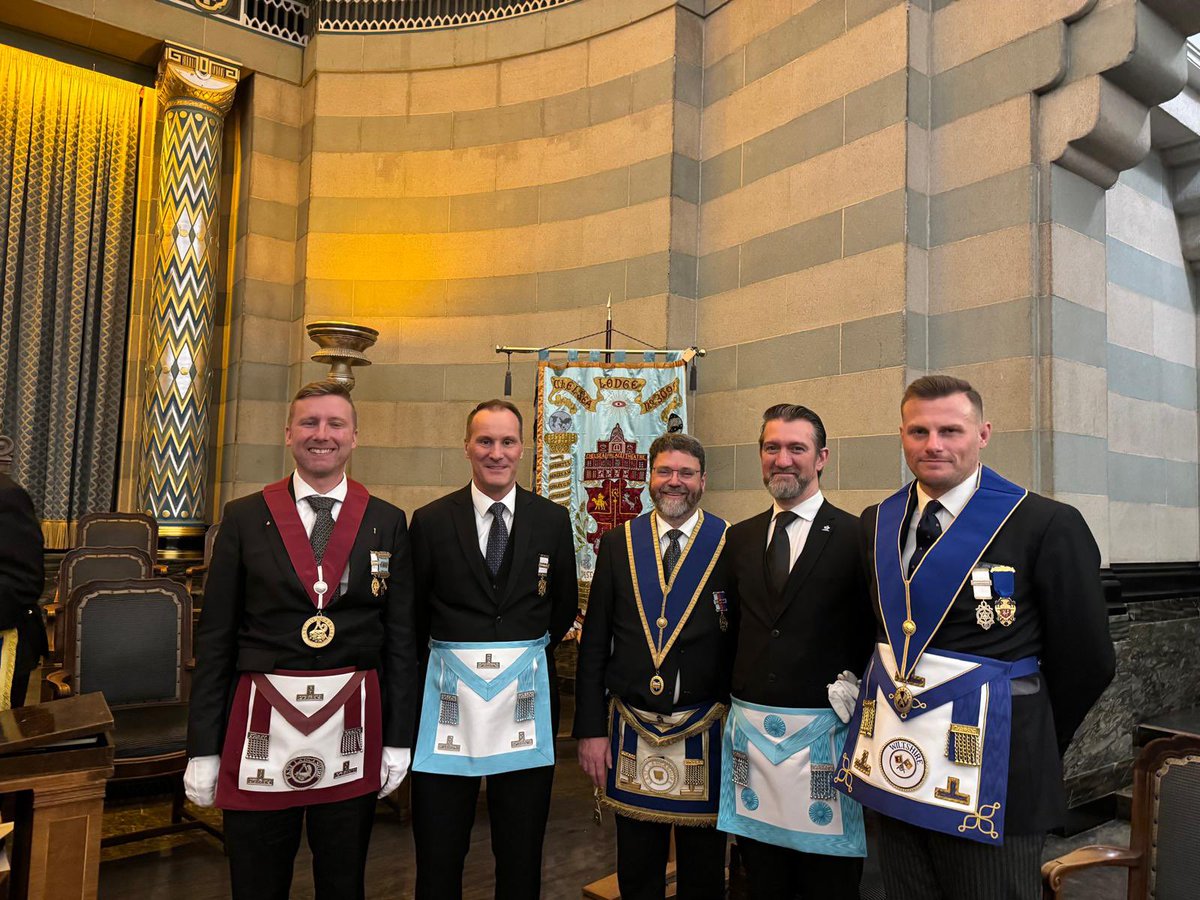 Great afternoon visiting Chelsea Lodge seeing their Worshipful Master being installed, especially as it’s someone you’ve known for 30+ years and had now idea they were a mason until recently. <a href="/FreemasonsHall/">Freemasons’ Hall</a>