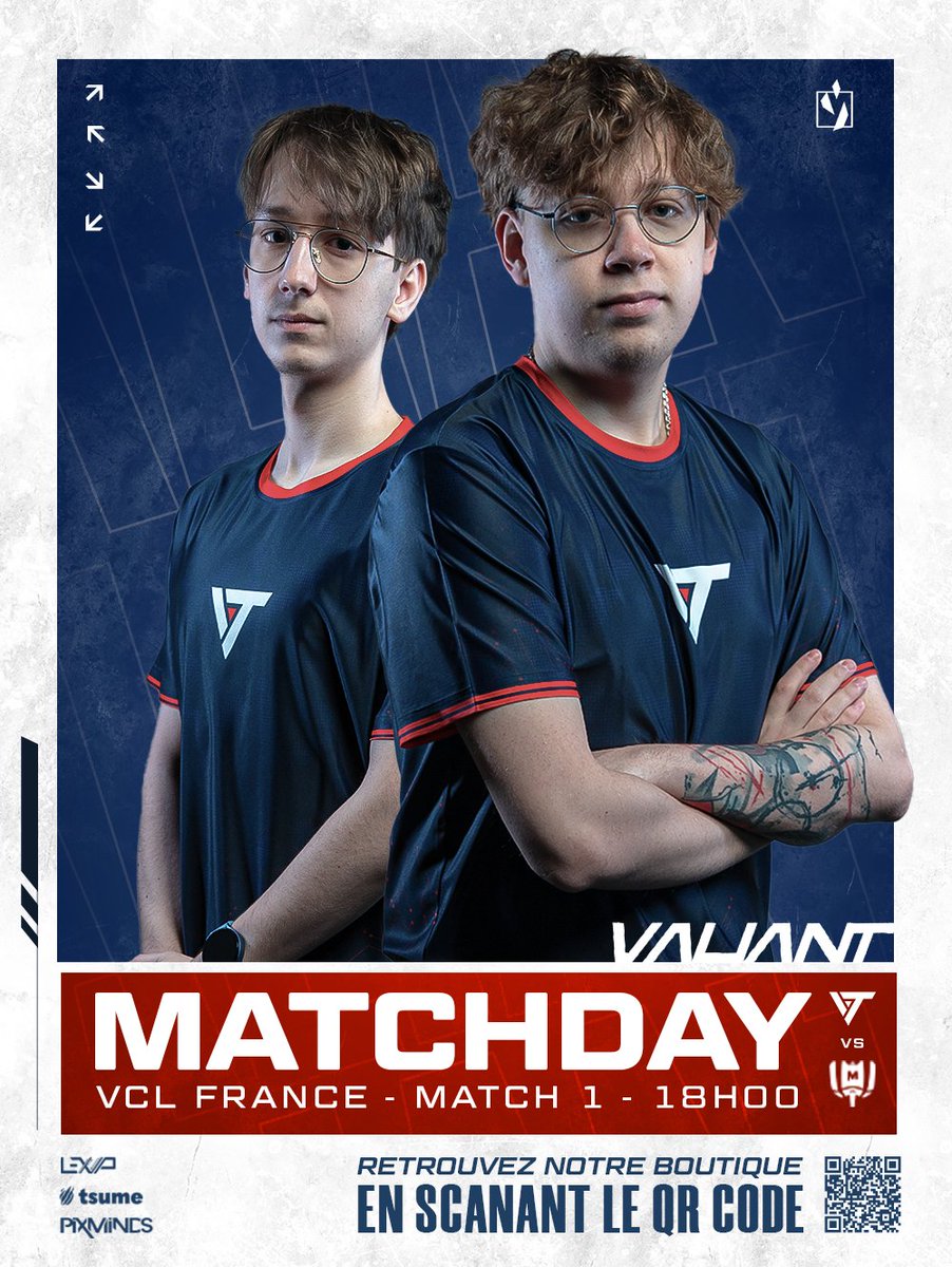 MATCHDAY 🏆

On a une revanche à prendre 😈

🆚 <a href="/MandatoryGG/">MANDATORY</a> (BO3) 
⌚️ 18H00
📺 twitch.tv/valiantofficial 

#BeValiant 🚀