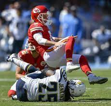 What's the Over - Under on how many 'Roughing the kicker' penalties there will be on teams playing the Chiefs this upcoming season? @HarrisonButker