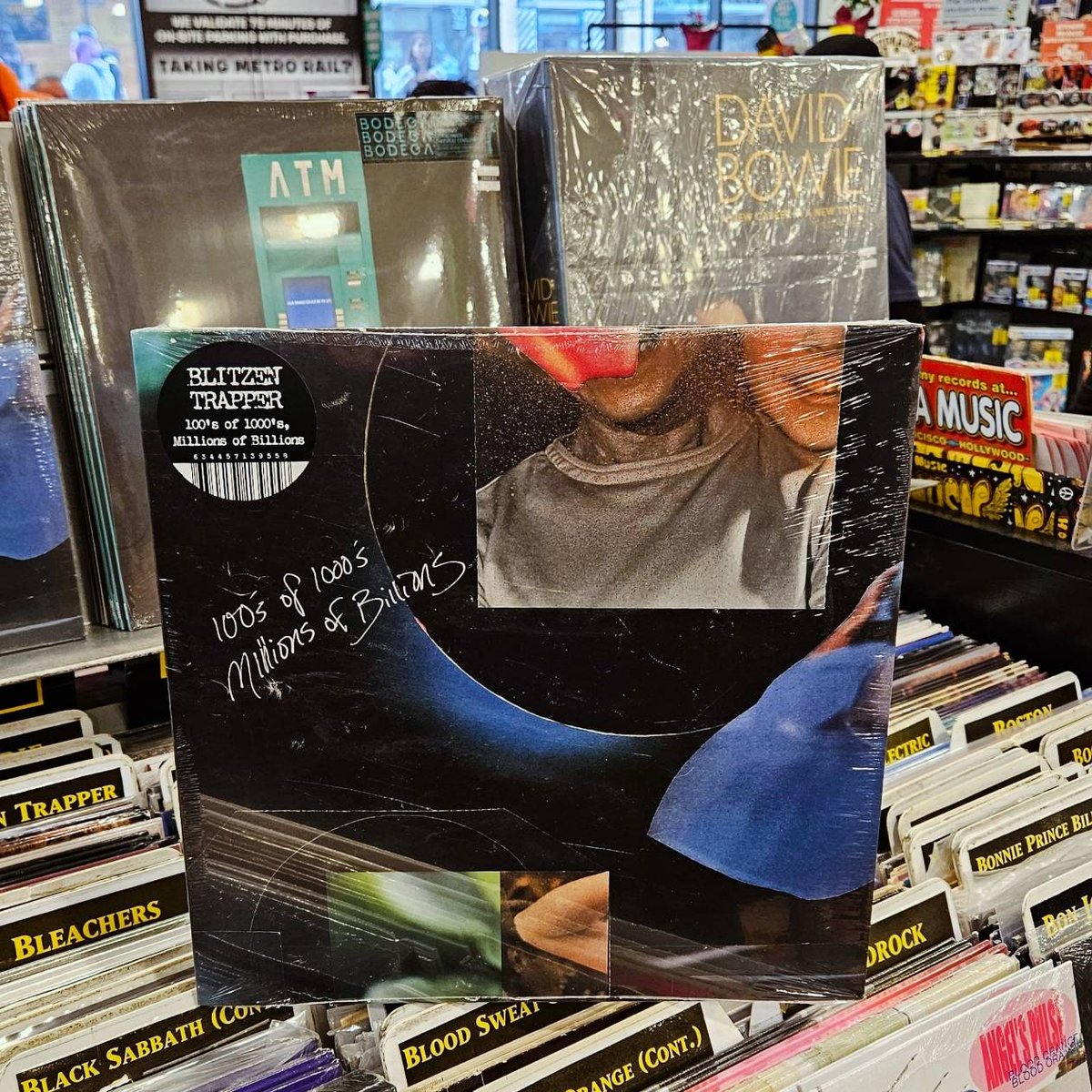 .@BlitzenTrapper's new album '100's of 1000's, Millions of Billions' is out now on CD & vinyl via @yeproc. Named after a phrase from Buddhist Mahayana sutras, the melodies are warm, inviting '70s rock meets indie, with a dash of psychedelia. Get it here: bit.ly/3hBuIg0