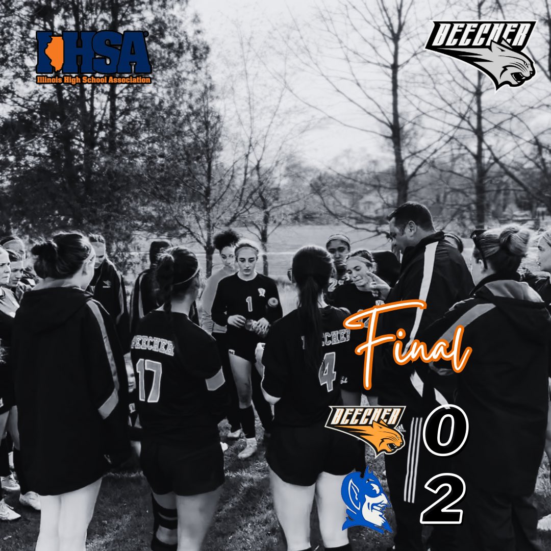 BeecherBobcats's tweet photo. Girls soccer historic season comes to an end. https://t.co/iibiknKq6G