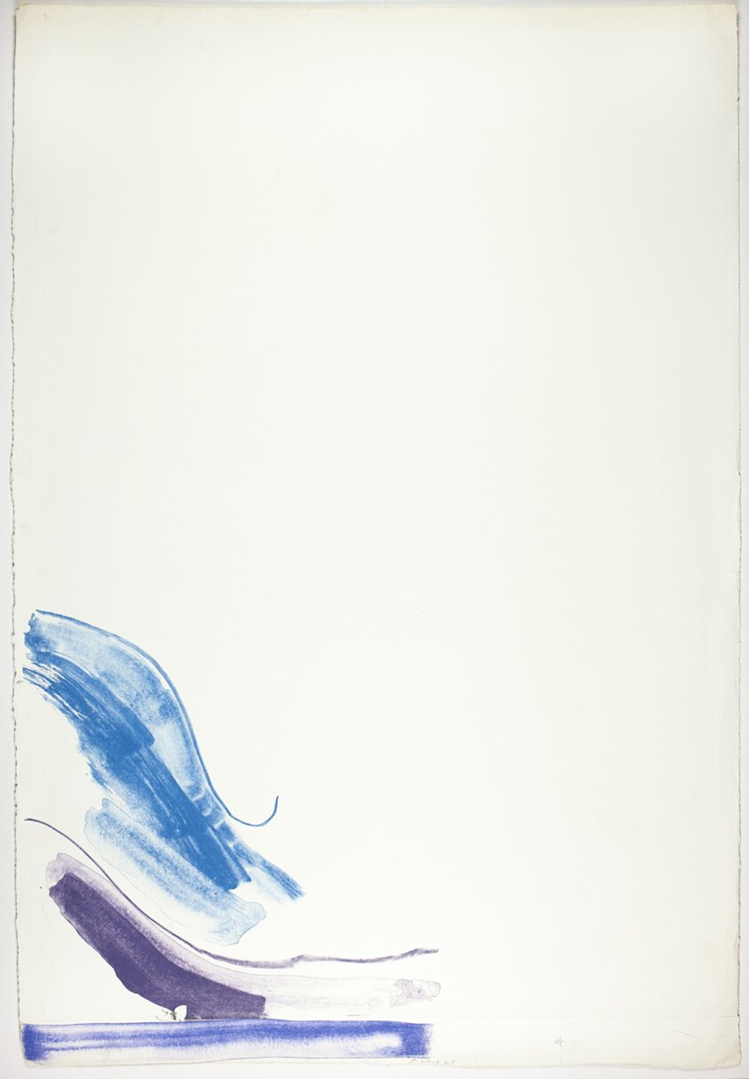 Helen Frankenthaler  Southwest Blues  1969