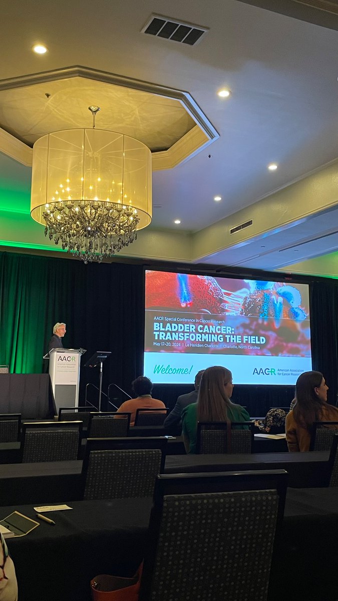 Day 1 🎉 #AACRbladder24
<a href="/AACR/">AACR</a>