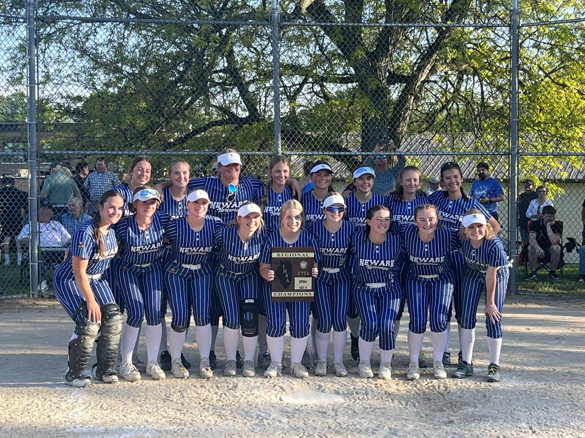 Newark softball regional champions,