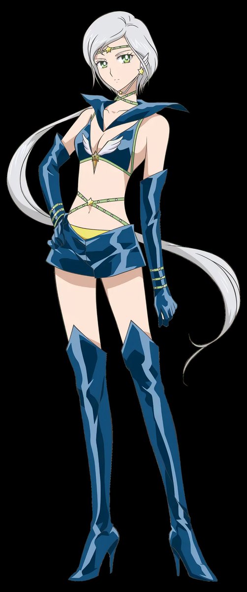 theeblackberri's tweet image. Plastique Tiara dressed as Sailor Star Healer in Ep 1 . IKTR!!!