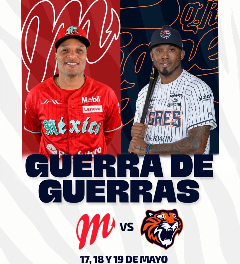 EsTiempoDeBeis's tweet photo. #EsTiempoDeBeisbol y de la #GuerraDeGuerras este fin de semana en Cancún, Quintana Roo.
La Serie la ganará
1) @DiablosRojosMX 3-0 o 2-1
2) @tigresqroficial 3-0 o 2-1
¿Qué opinas? https://t.co/cgcIKhay1R