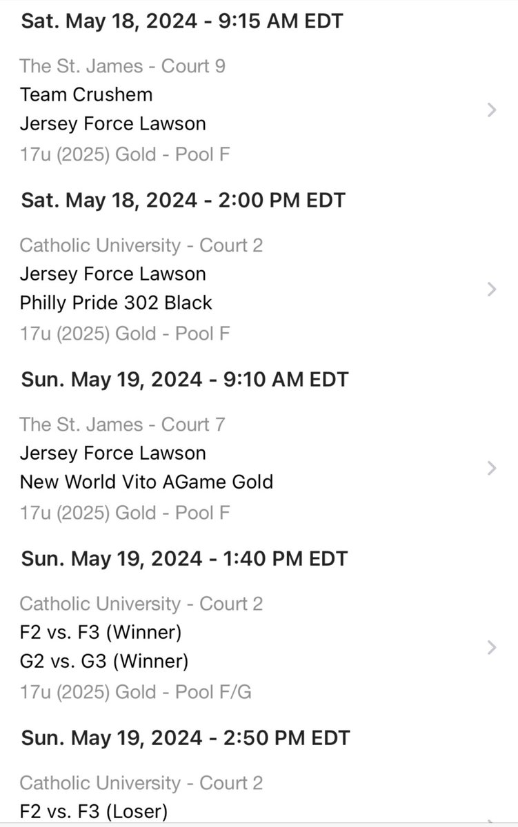 Here’s my schedule for this weekend with <a href="/jerseyforce_/">@jerseyforce_</a> ready to get to work