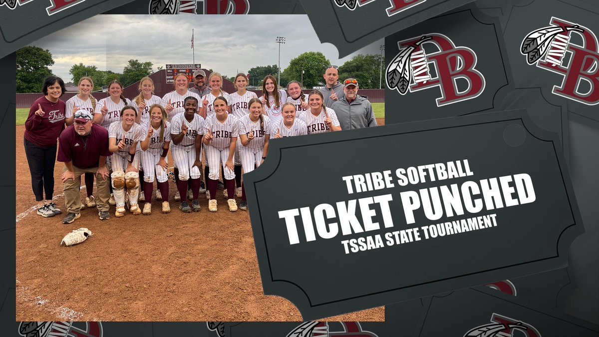 FINAL | Lady Indians Softball 🥎 
(TSSAA 4A Sectional)

The Tribe rolls over Farragut 5-0 to advance to their first ever TSSAA State Championship in Murfreesboro! Congratulations ladies and coaches!! #RollTribe