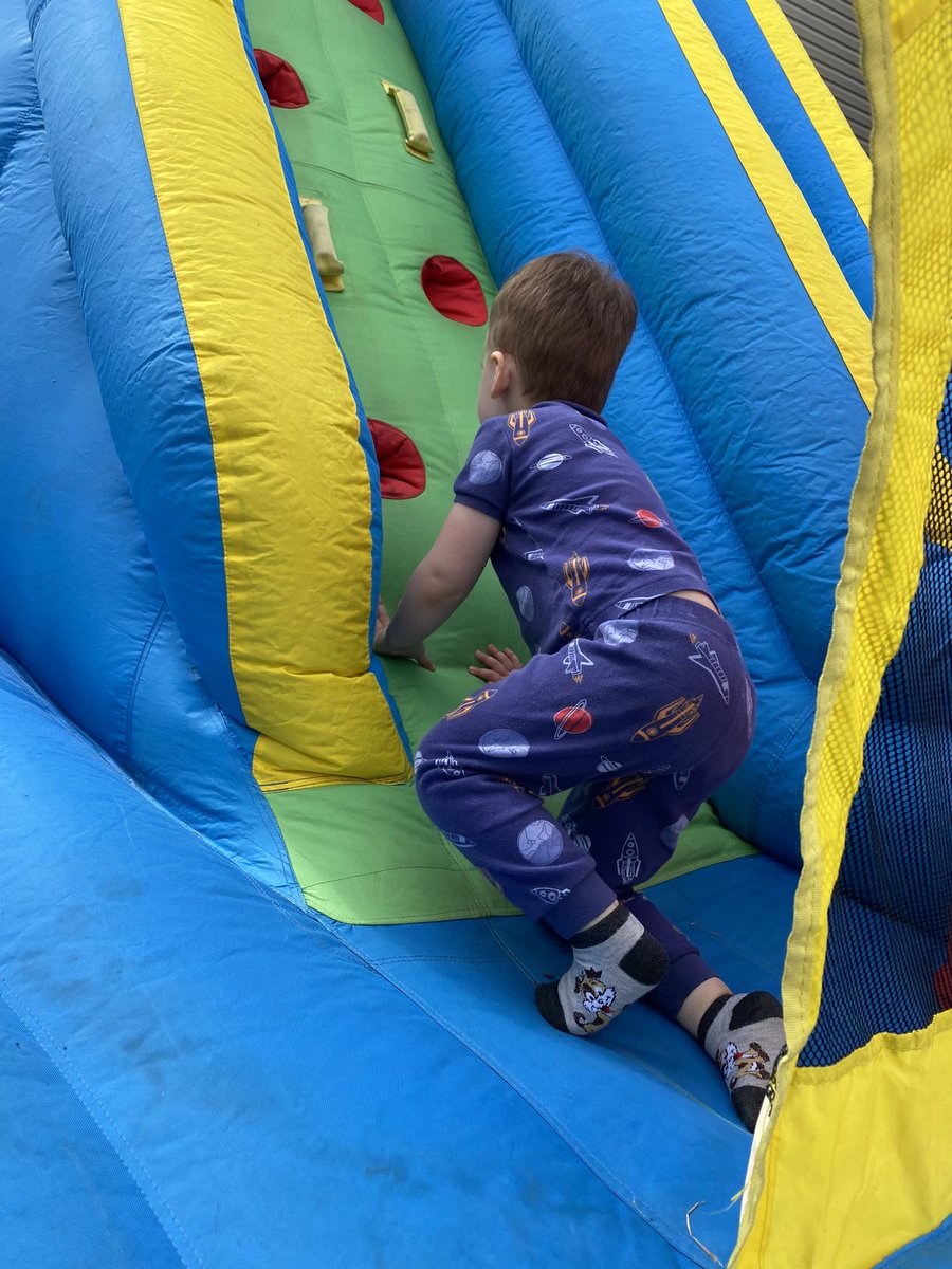 Bounce house afternoons!