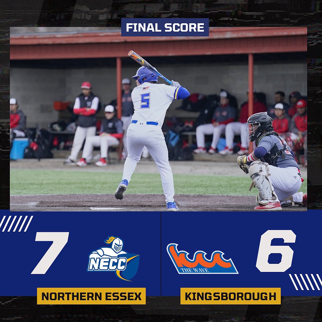 Knights rally in the final moments of Game 1 claiming a 7-6 victory with a walk-off in the bottom of the 9th. Game 2 is scheduled for 1:30pm tomorrow at Haverhill Stadium