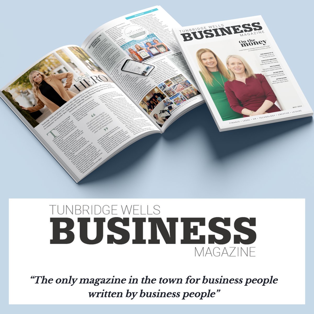 Big thanks to those behind the amazing #TunbridgeWellsBusinessMagazine <a href="/TWBizMag/">Tunbridge Wells Business Magazine</a> now out… the same team that delivered The Times of Tunbridge Wells and SO Magazine, both hugely popular and profitable. Well done guys, good to see you back and independent!!!! 
#TunbridgeWells