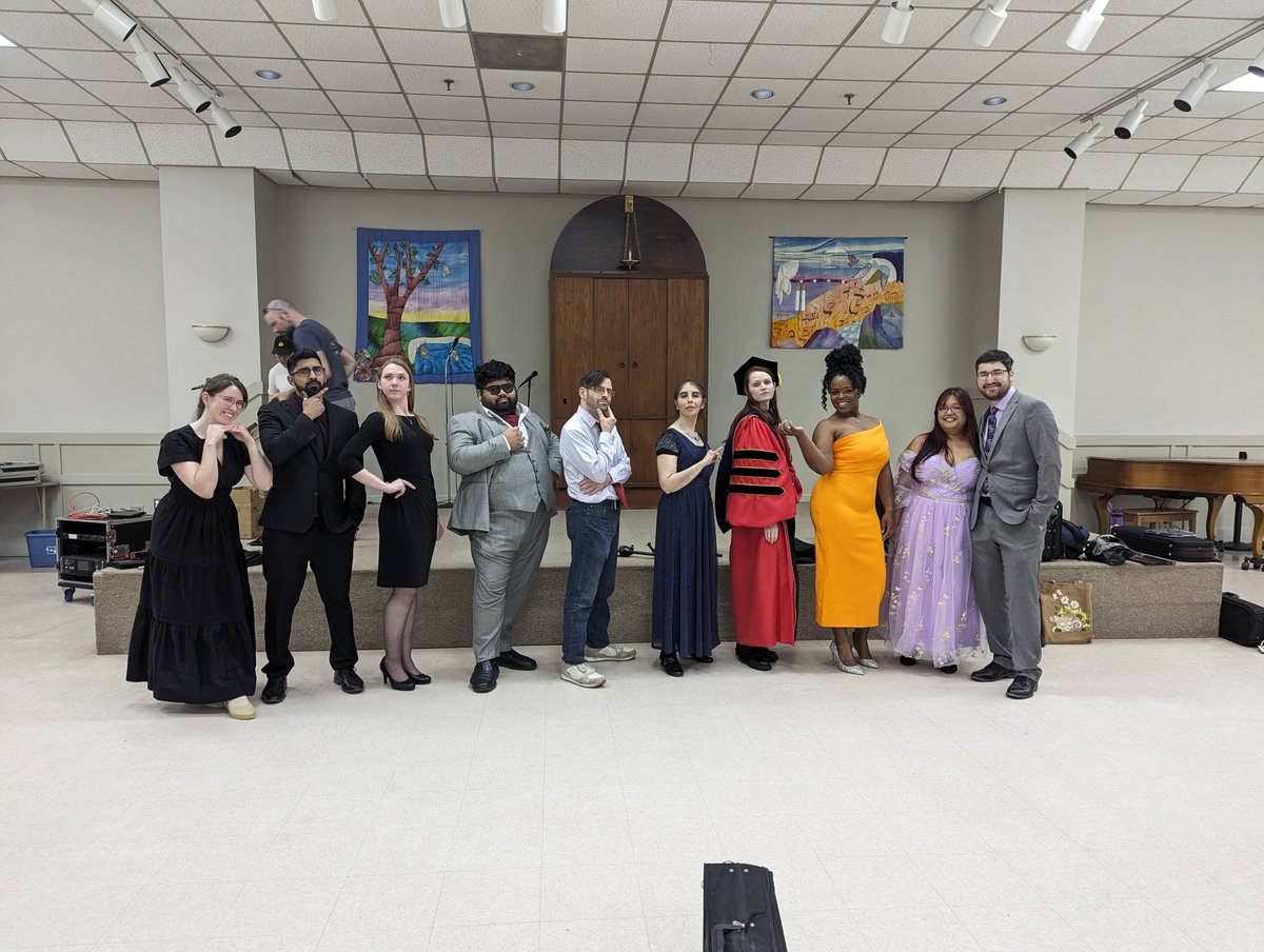 WMGSO's tweet photo. Dress rehearsal last night was super snazzy, but some of us were ready for a nap ๐ด
If you haven't gotten tickets for our Spring 2024 concert yet, there are still some available. Just go to the link in our profile! ๐๐
#videogameconcert #videogamemusic #vgm https://t.co/8y6Ez2wJAY