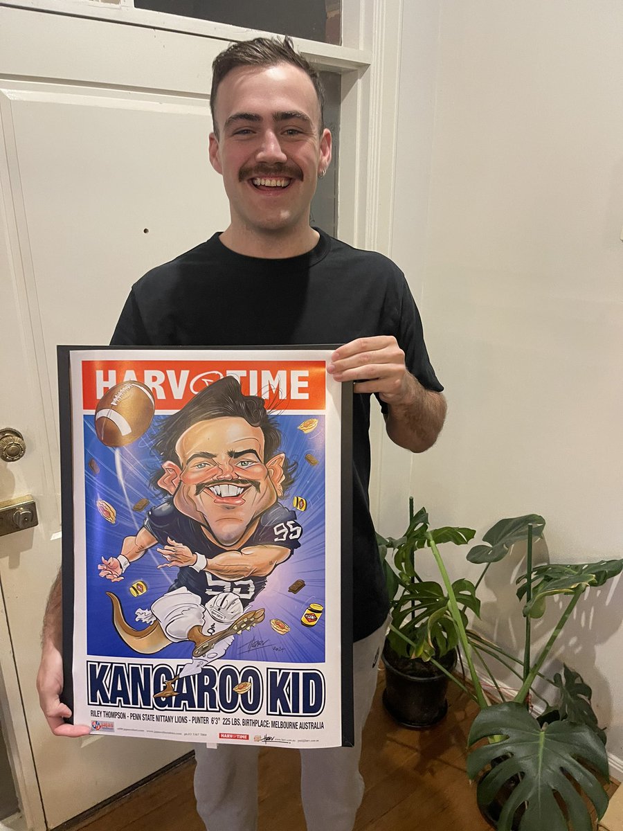 Riley Thompson (@rathompson_) on Twitter photo Huge shoutout to <a href="/harv_time/">Paul Harvey</a> for getting this one done for me. Absolutely wrapped with how it came out. Tshirts and Sweats are in the works with this on it!
harvtime.com.au Huge shoutout to <a href="/harv_time/">Paul Harvey</a> for getting this one done for me. Absolutely wrapped with how it came out. Tshirts and Sweats are in the works with this on it!
harvtime.com.au
