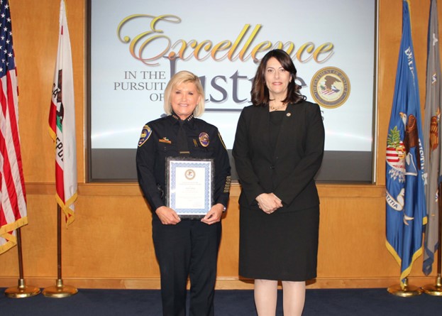 During #nationalpoliceweek, the USAO-SDCA honored law enforcement officers who made extraordinary contributions to the Department of Justice mission during its annual Excellence in the Pursuit of Justice Awards ceremony.