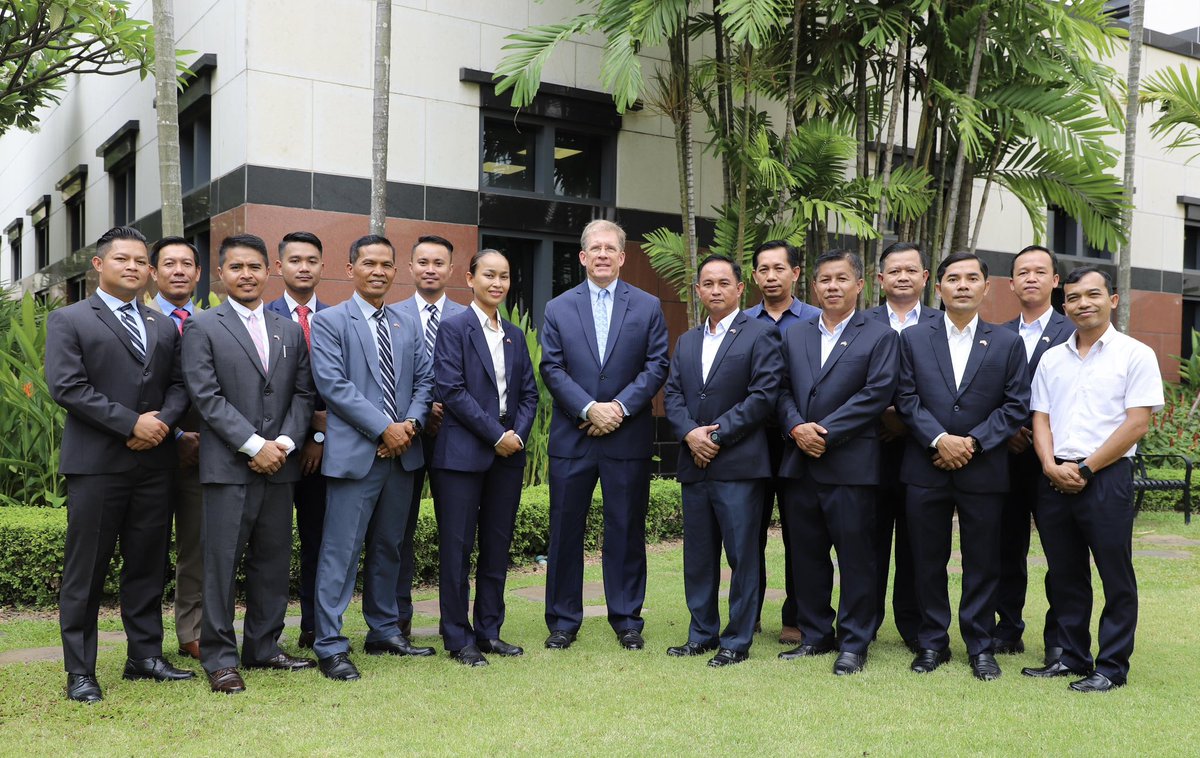 Together with this crack team of driving &amp; security professionals, we travelled across all 25 provinces to engage with the Cambodian people and our partnerships. Always safe &amp; secure!