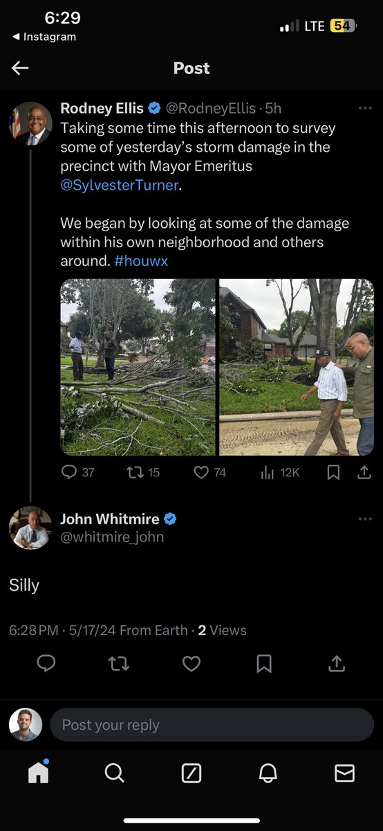 dylmcguinness's tweet image. Storm quarrels among local officials continue: