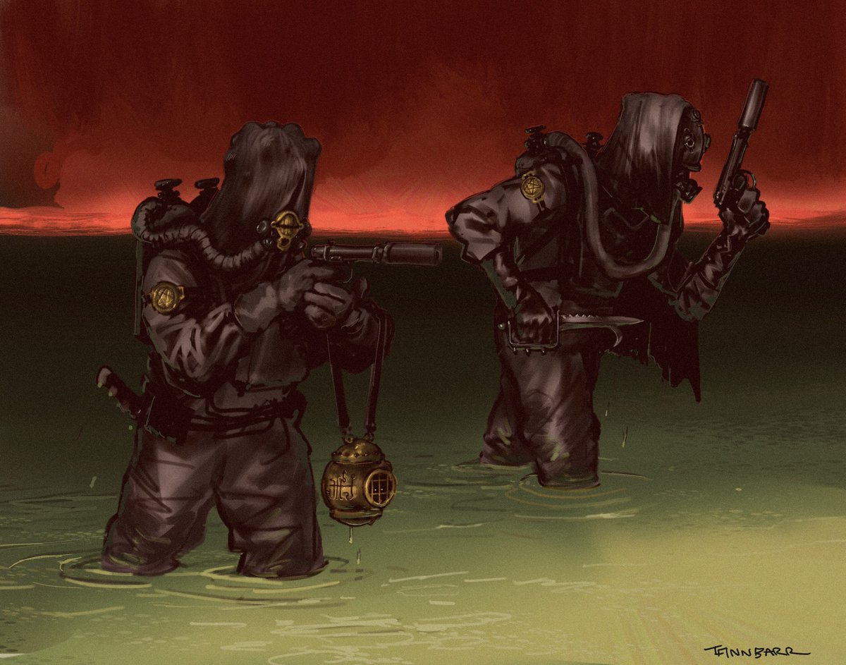 Heretic Frogmen #trenchcrusade