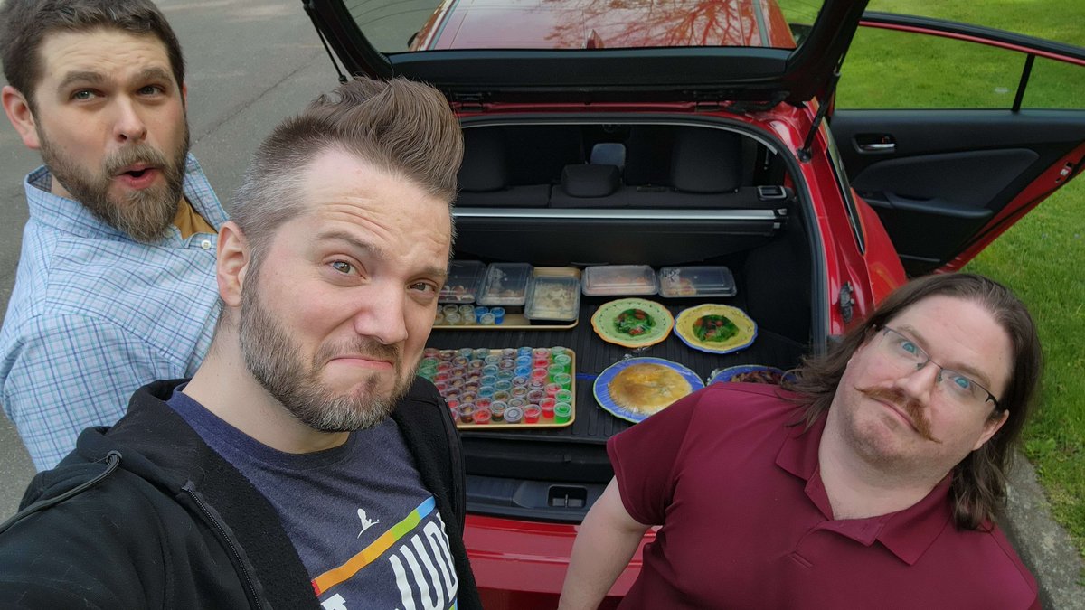We found a bunch of food in the back of this car; let's eat it for charity!

Join us RIGHT NOW for the <a href="/StJudePLAYLIVE/">St. Jude PLAY LIVE</a> Bad Food Birthday Bash with @CrabChannel! 

We're raising money to help end childhood cancer and YOU can help 🫶

twitch.tv/overboredgaming