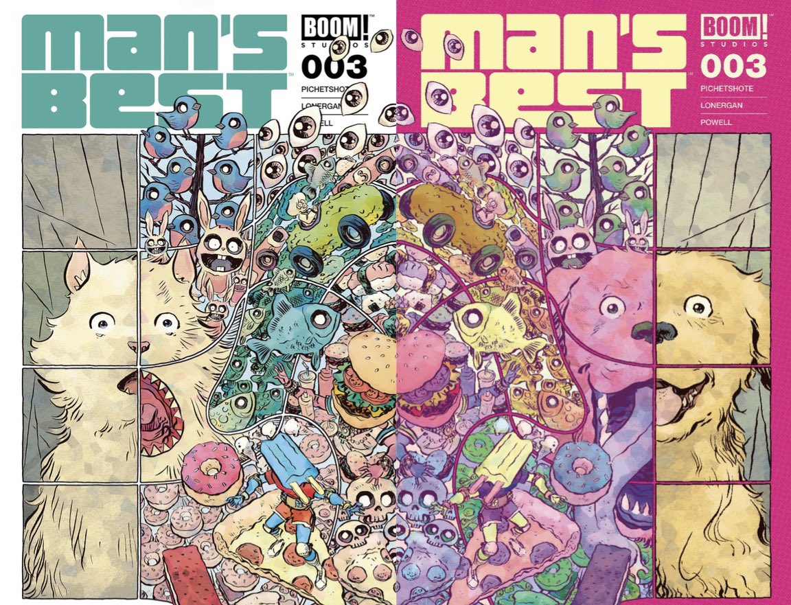 Oh, boy. Just read issue 3 of MAN’S BEST. Yup, this is the one. This is the issue you need in your life…the reason you should already be subbed to this book.