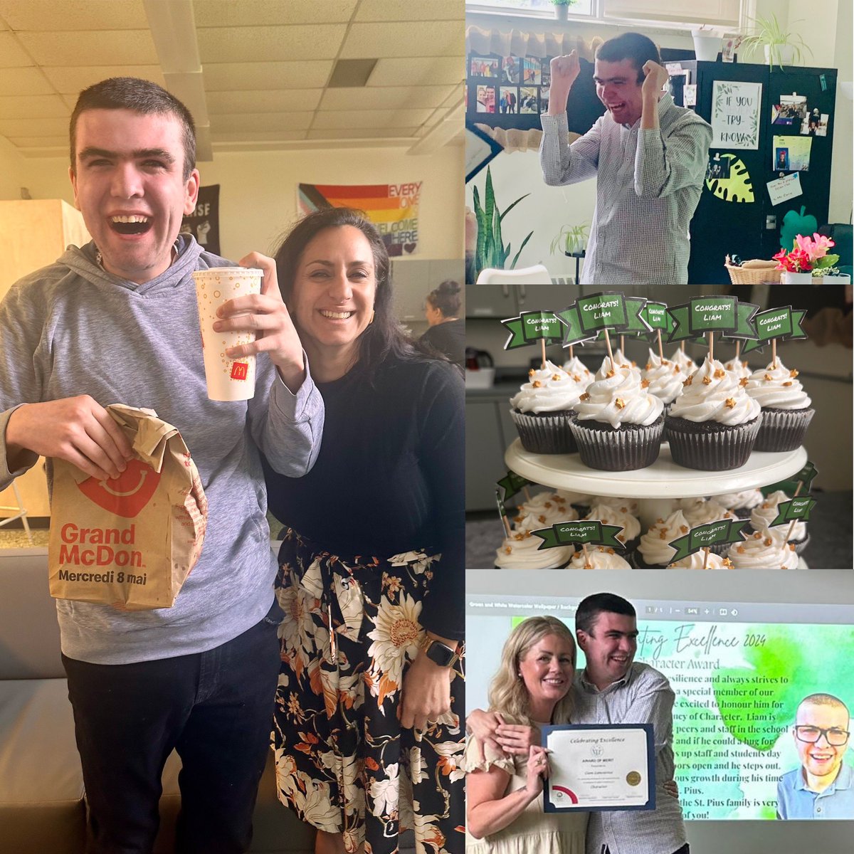 jcurriesclass's tweet image. The one and only L was recognized today for receiving the Celebrating Excellence Award! @StPiusXOCSB and @OttCatholicSB will not be the same without him! @OCSBSpecEd #PiusFamily #ocsbHope #Congrats 🤍