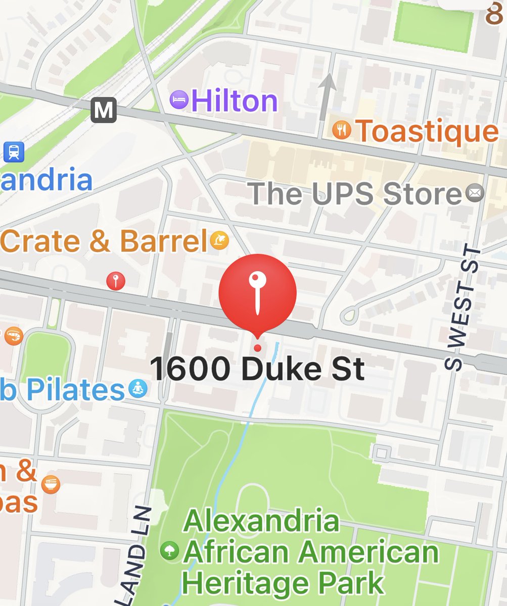 There is a police presence in the 1600 block of Duke Street where a commercial robbery has occurred. No injuries reported. The suspect fled.