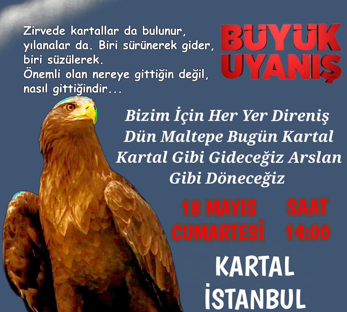 Bu kez Kartal’dan Küresel iklim kanunu hayır ve DSO‘ye defol diyoruz #HerYerKartalHerYerDireniş