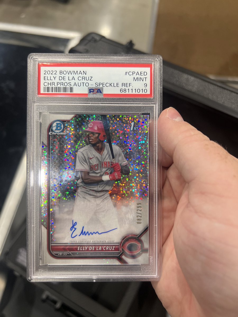 Cool card I owned for all of 30 minutes. 

At the Dallas Card Show