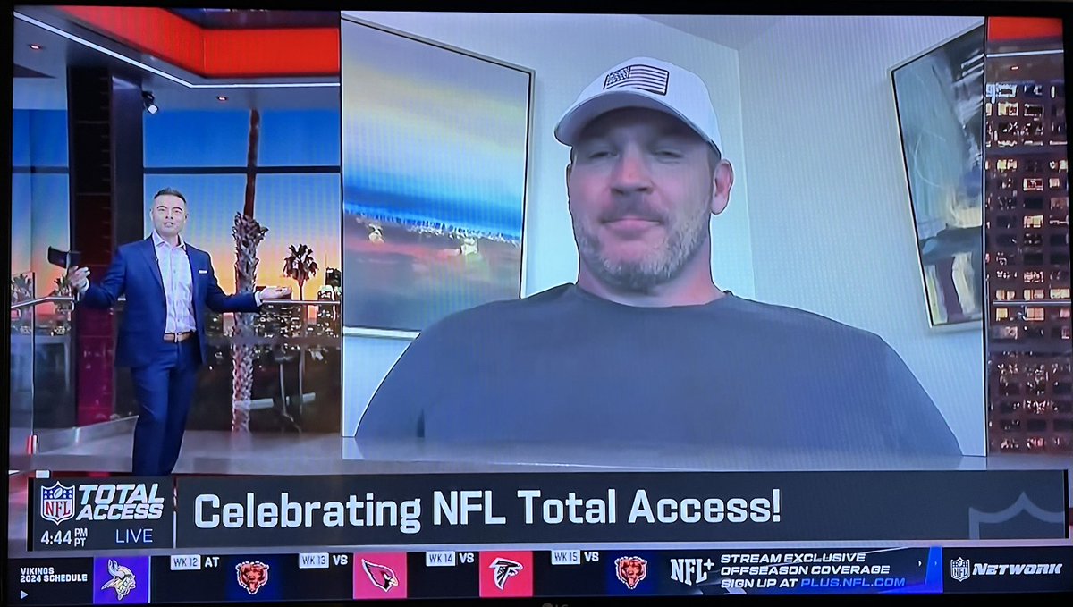 Treasuring this final episode of #NFLTotalAccess on @nflnetwork with @Mike_Yam and the entire Total Access crew #onrightnow #NFL