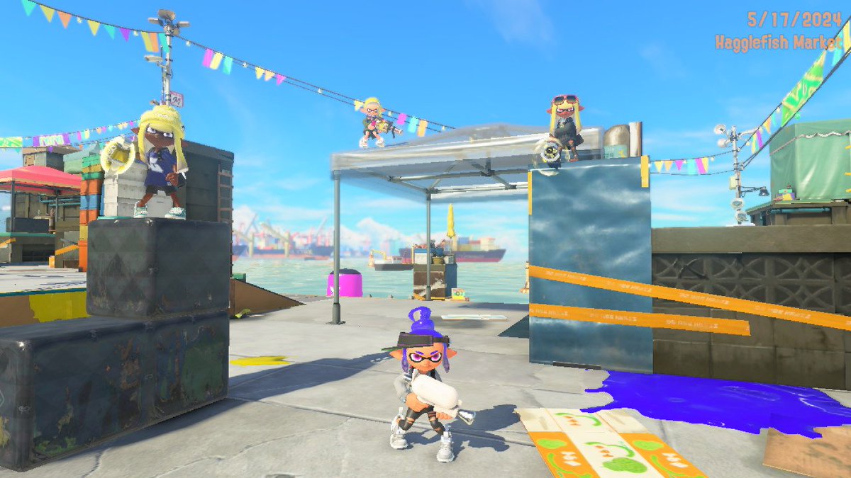 Hello western Splatoon scene! Biscuit Factory 🏭  is officially formed!! Say hello to our roster of <a href="/Kitsuki_Luna/">Hunter KL</a> frontline flex, <a href="/Rittyissad/">Ritty</a> backline, <a href="/jagoderom/">Red</a> frontline slayer, T☆TES (non twitter) flex. We aim to be mid level soon. See you guys out there in tourney ❤️