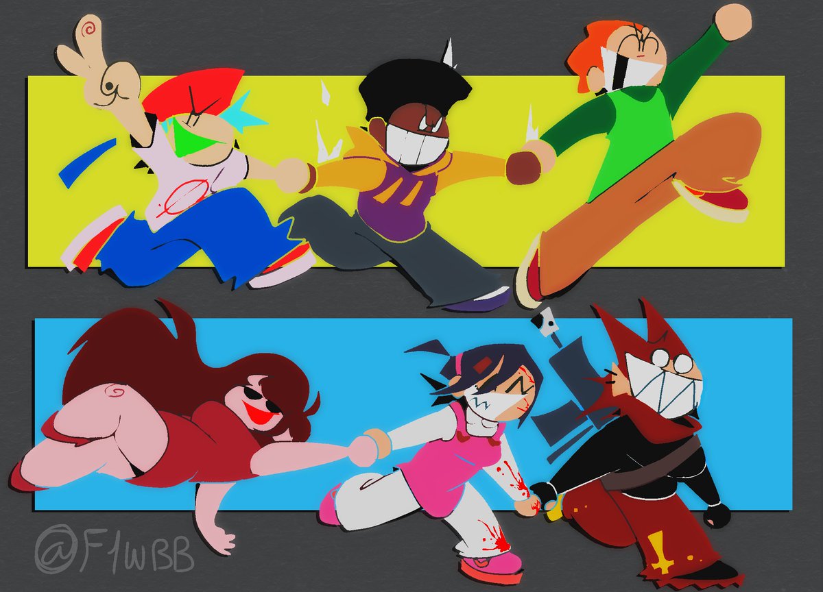 F1WBB's tweet image. I dont usually do lineless but here we go

#Picoday2024  #picosschool #fnf