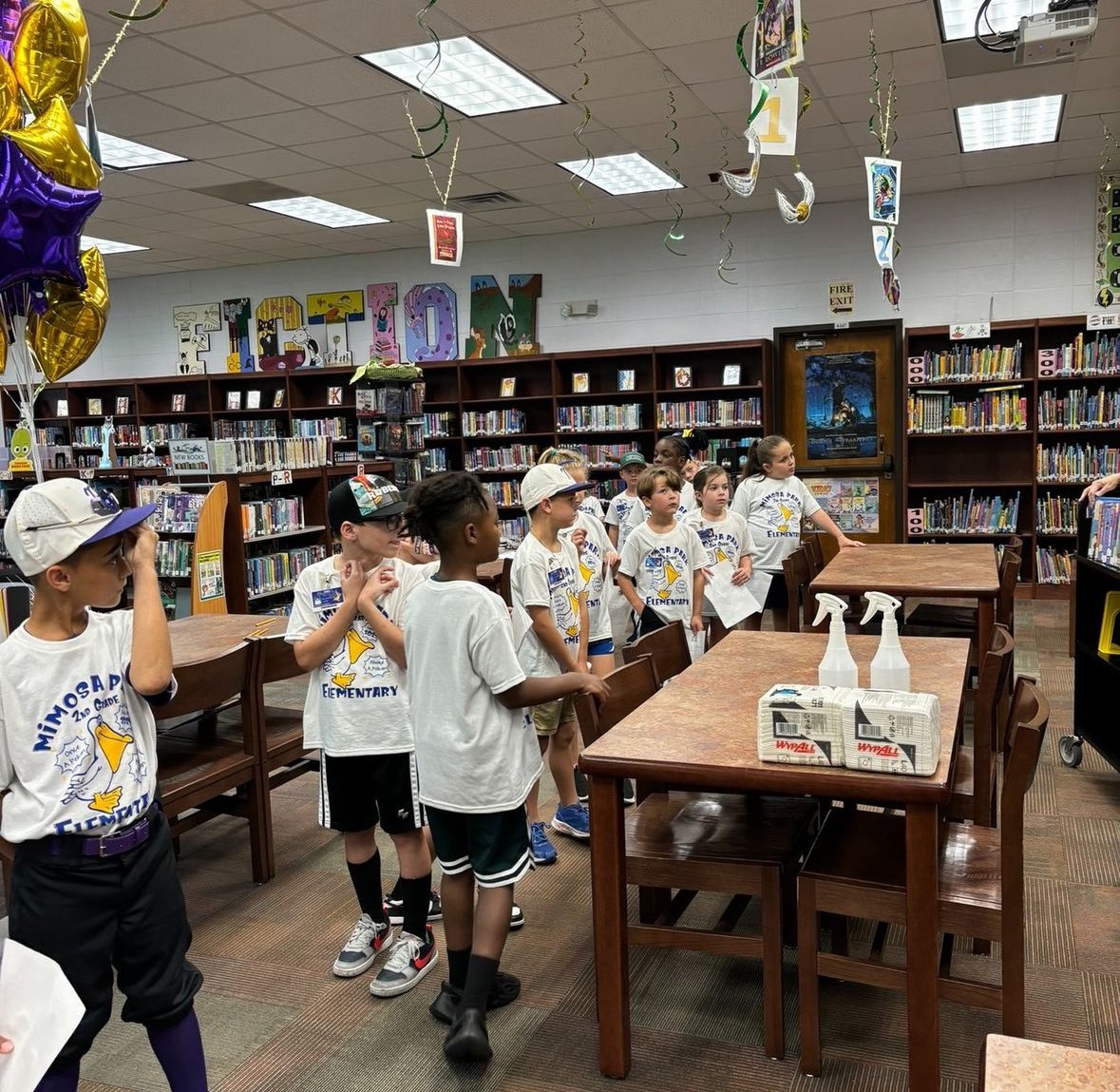 Our second graders enjoyed visiting their future home, Lakewood Elementary! 🐊