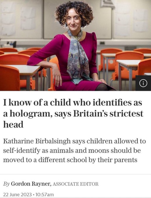 The craziest thing is that they let this woman identify as a Teacher,