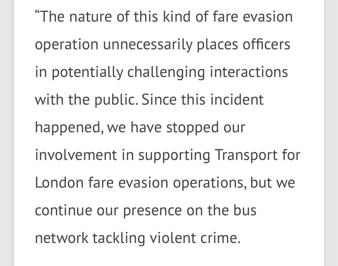 Absolutely terrific that a single viral video is enough to de facto legalise fare evasion