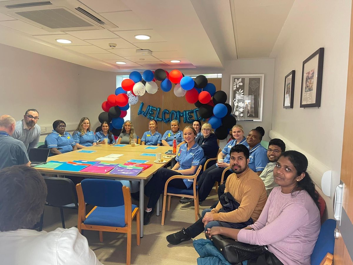 What a brilliant day, welcoming our newly qualified nurses, and new global majority nurses to Bluestone…@Jennieglee @j_macairt @DMURZO @GailDoak exciting times ahead