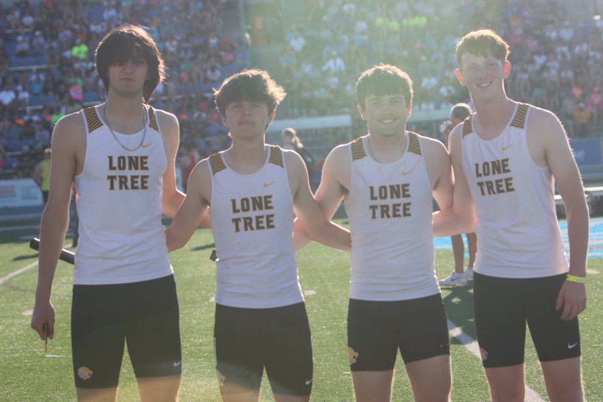 The News — Sports (@thenews_sports) on Twitter photo State Track and Field Result: In the 1A 4x100m prelims the Lone Tree team of Pietro Setti, Ethan Bockelman, Ethan Burke, and Domonic Garcia placed 14th in 44.97. <a href="/LTLions/">Lone Tree School</a> State Track and Field Result: In the 1A 4x100m prelims the Lone Tree team of Pietro Setti, Ethan Bockelman, Ethan Burke, and Domonic Garcia placed 14th in 44.97. <a href="/LTLions/">Lone Tree School</a>