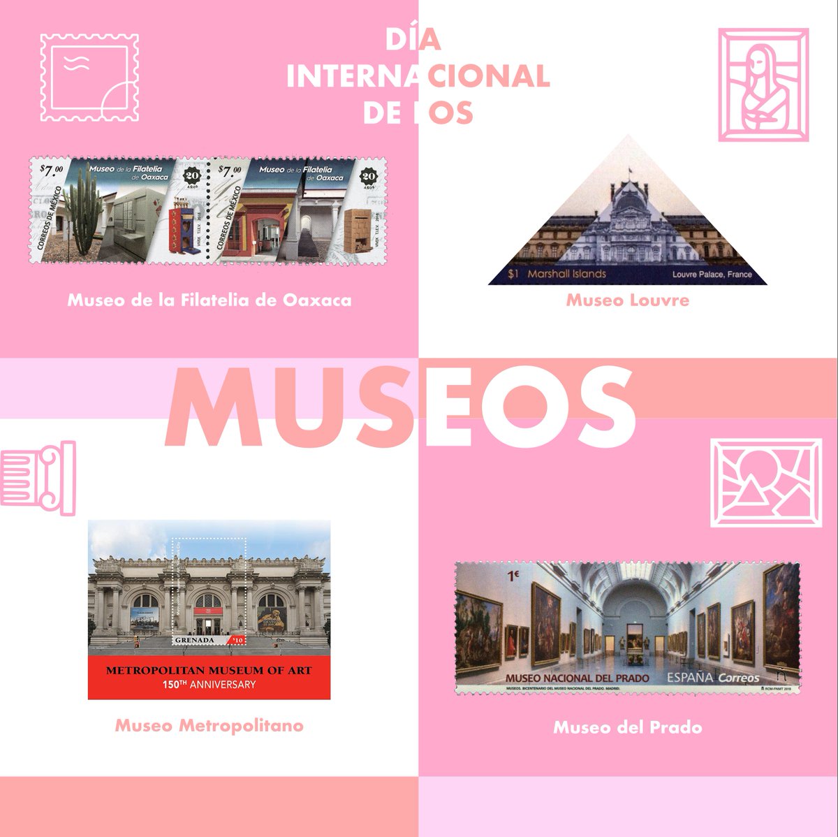 ¡Hoy celebramos el Día Internacional de los Museos!, 📷📷 Esto con el fin de concienciar a las personas acerca de la relevancia de los museos como medio para el intercambio cultural, el aprendizaje y el desarrollo intelectual y sensible de la sociedad. ¿Cuál es tu museo favorito?