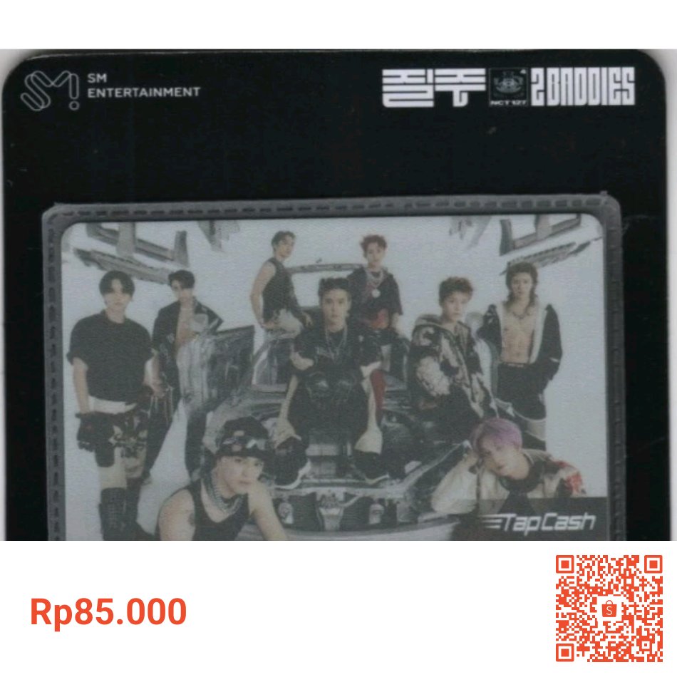 Tapcash NCT127 Muraaaahh !! Hanya 85K..!!! Stok terbatas.. shope.ee/10h3mZF6nL?sha… #ShopeeID