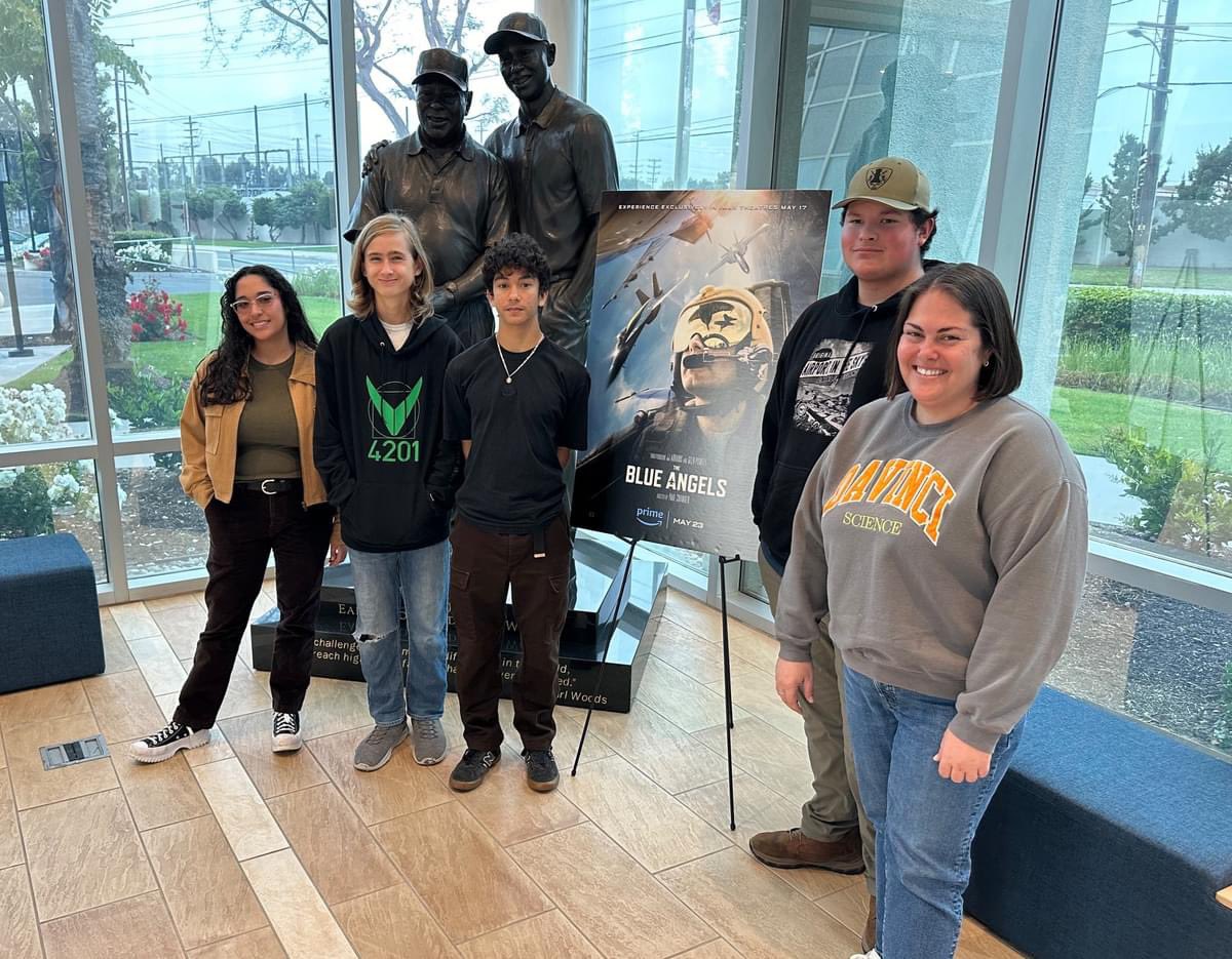 Today #TheBlueAngels is out on IMAX. Thanks to @PrimeVideo for providing our students, an advance screening in our TGR Learning Lab auditorium earlier this week. It will be available on #PrimeVideo Thursday, May 23.