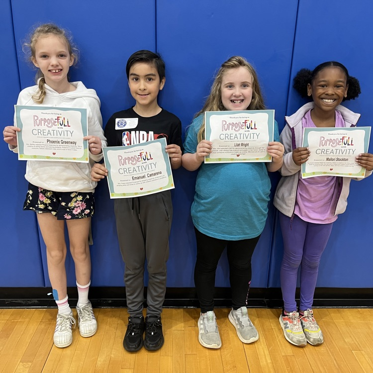 We were thrilled to recognize 25 of our students as our last 'Highland Heroes'  of the year today!! These students were recognized for demonstrating our final Character Trait - Creativity!!  #164Scottie #ThisIsHighland #CharcterStrong