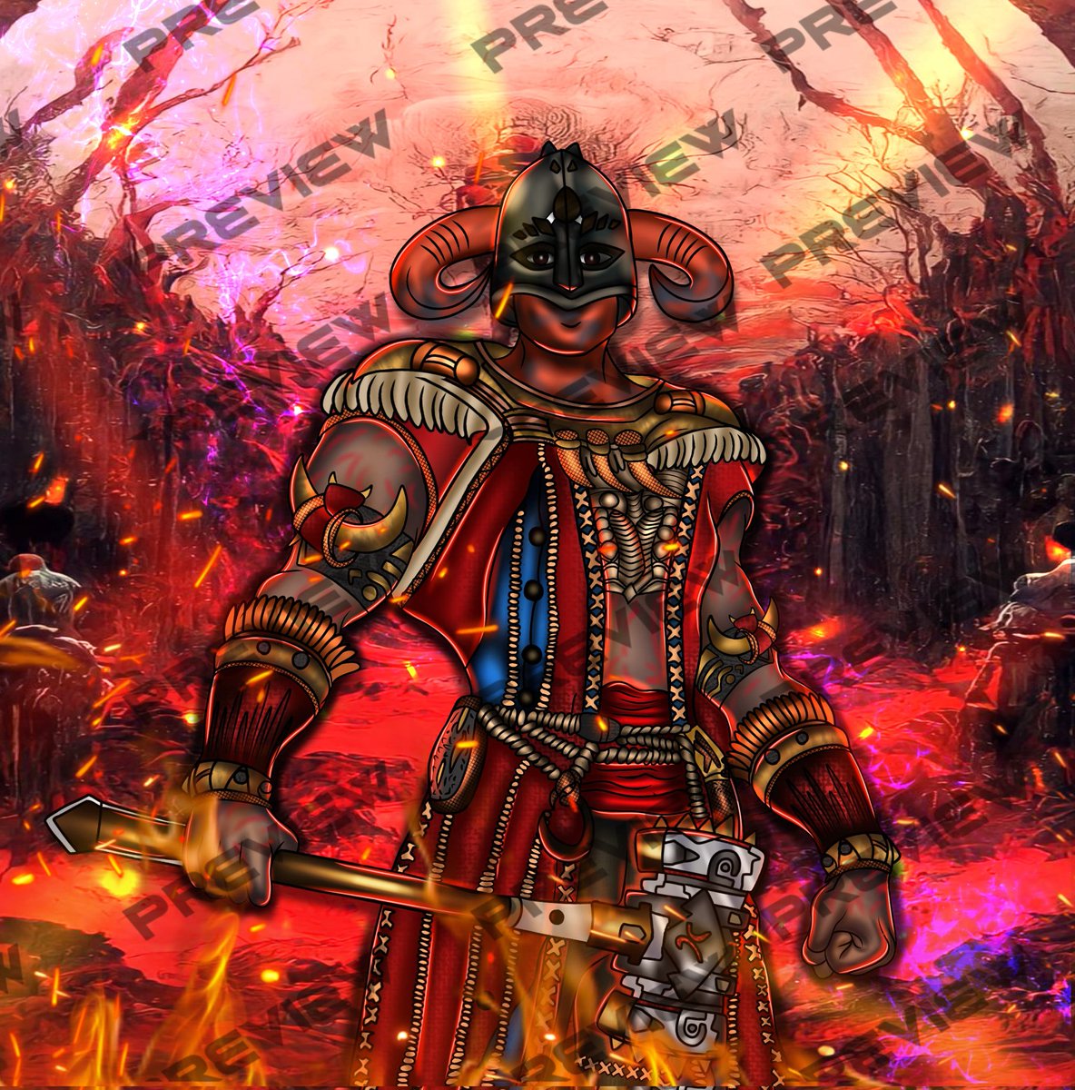 trigger_o1's tweet image. Pfp made for my streamer friend 😁 

#commission_art #commsopen #art