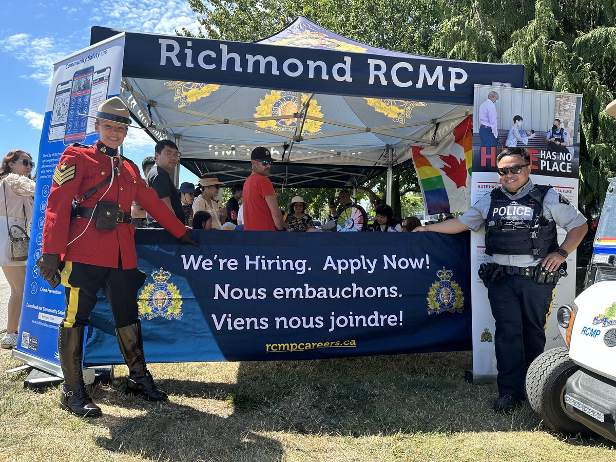 #RichmondBC’s diversity is our strength. This Police Week, we acknowledge the multiculturalism that enriches our service. #NPW2024 #CommittedToServe